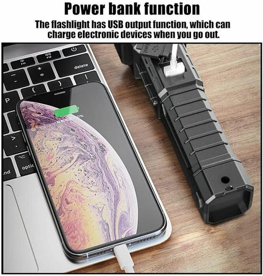 Safety Hammer flashlight