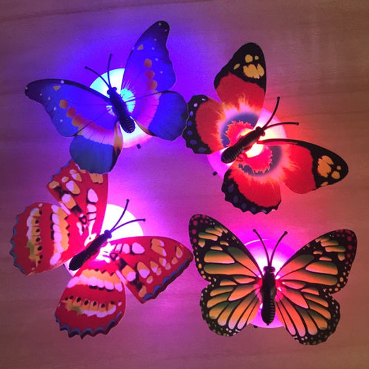 LED Butterfly Night Light (6 pcs)