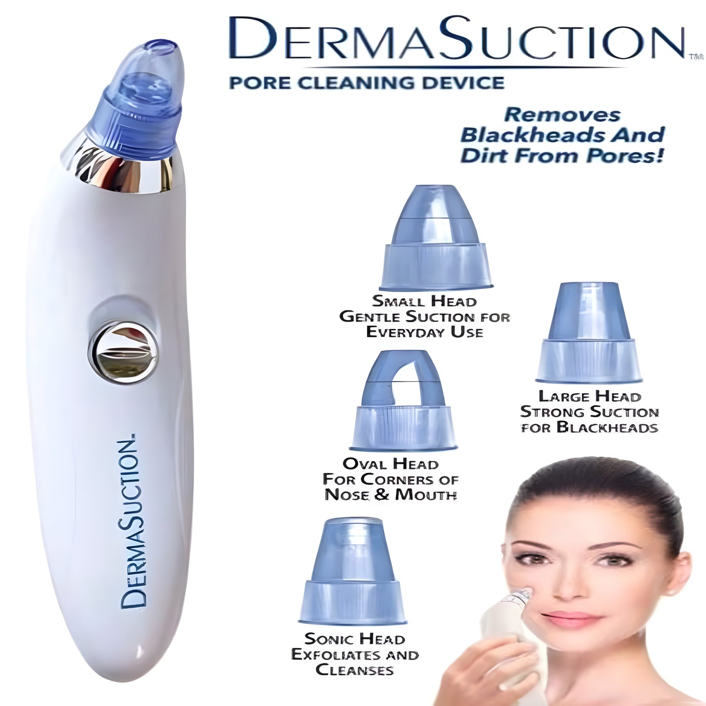 DermaSuction™ BlackHead Vacuum & Deep Pore Cleanser