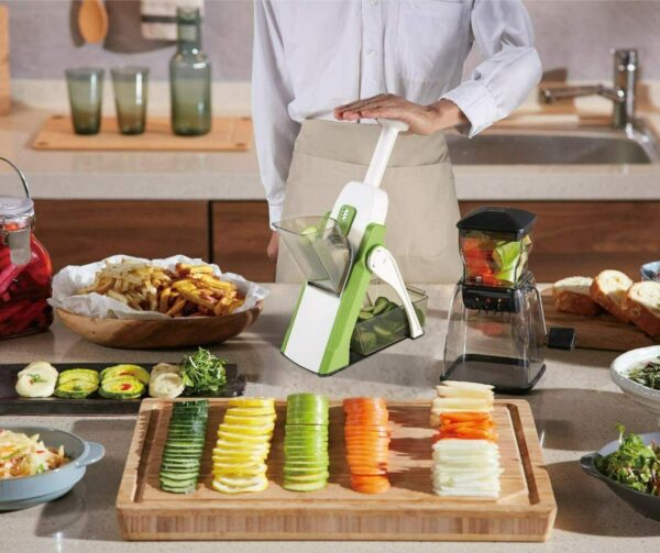 Multifunctional Safe Slice Vertical Food Chopper
