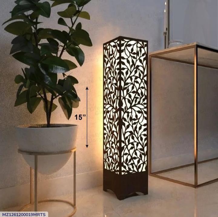 Wooden Side Lamp