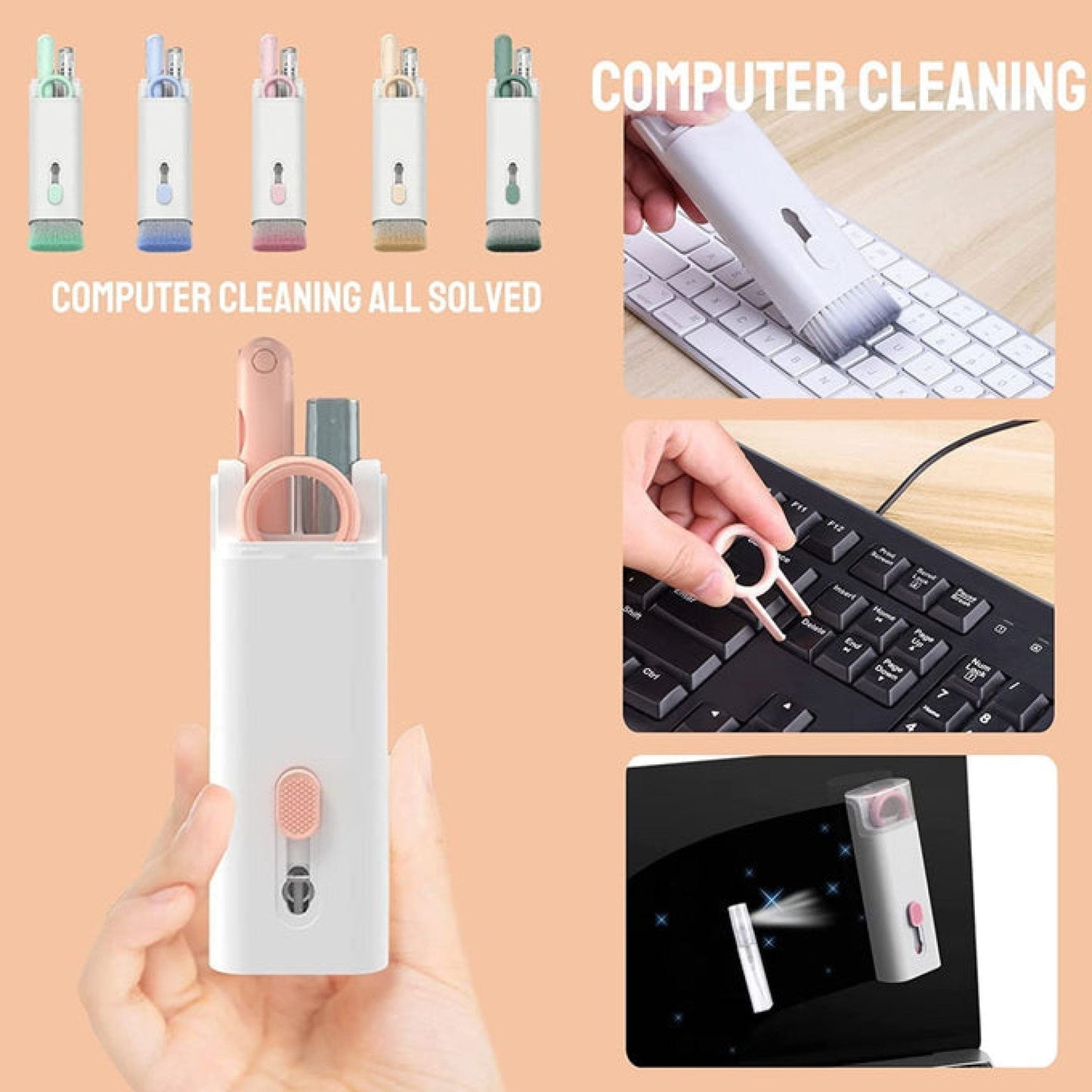 Keyboard cleaning kit