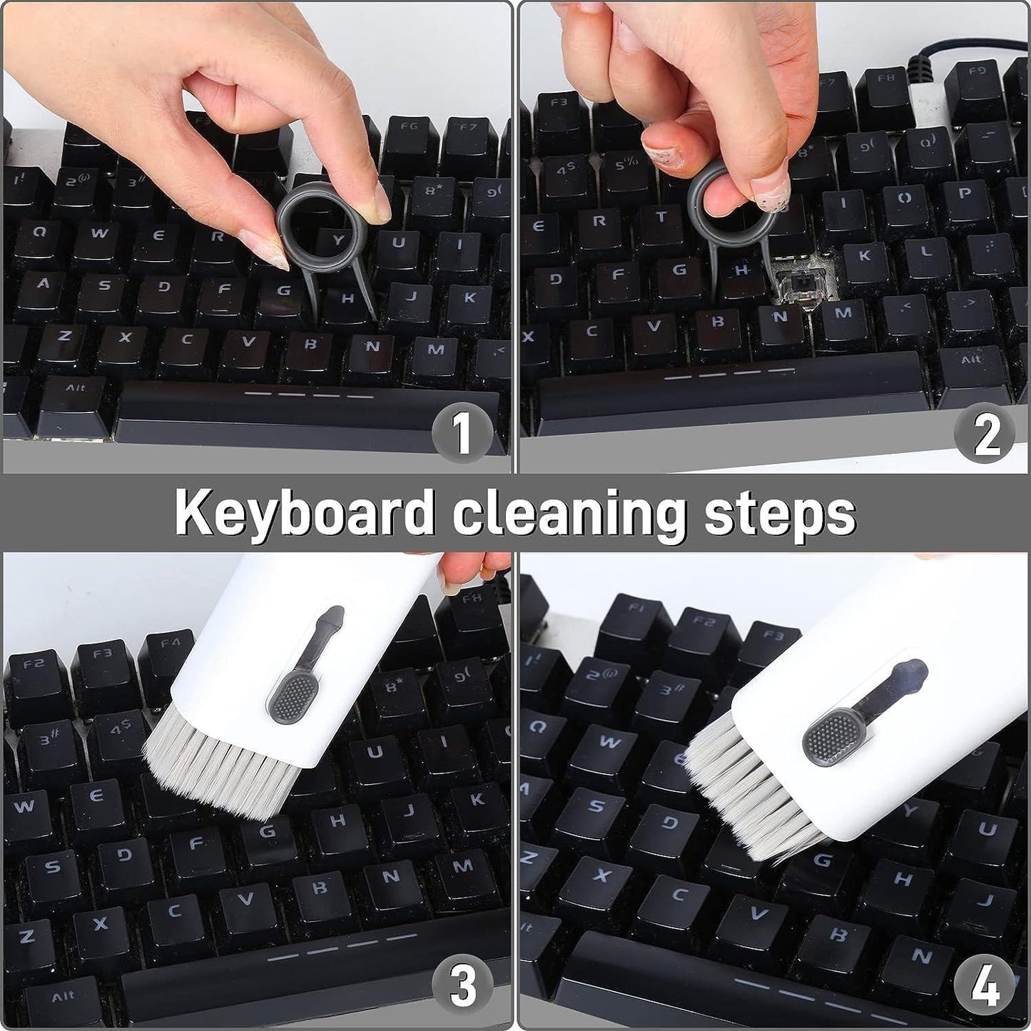 Keyboard cleaning kit