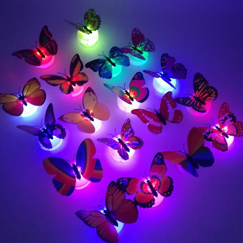 LED Butterfly Night Light (6 pcs)